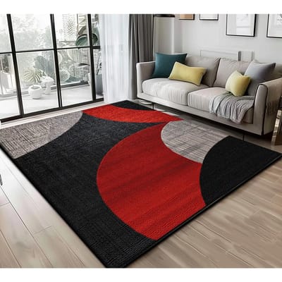 Noords Abstract Tapijt voor Grote Woonkamer Decoratie Huis Gemakkelijk Schoon te Maken Pluche Kleden Garderobe Slaapkamer Zachte Antislip Vloermat 60*90cm