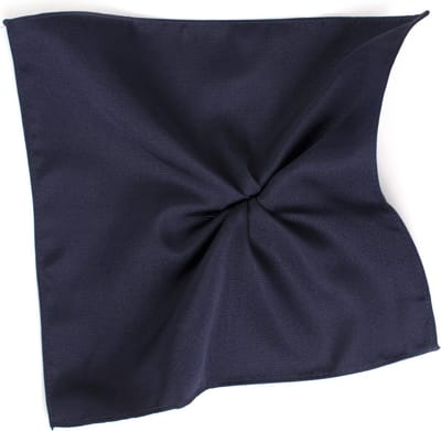 TRESANTI | ZINO I Klassiek zijden pochet | Navy