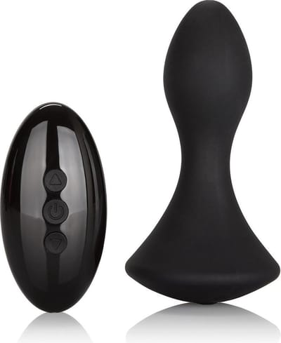 Calexotics - Vibrerende Anaalplug met 10 functies - Siliconen - Zwart