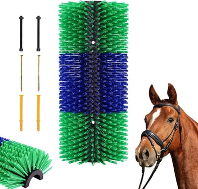 Scratching Brush voor Paarden en Koeien, Massageborstel voor Jeukverlichting bij Huisdieren zoals Schapen en Koeien (1 Stuk)