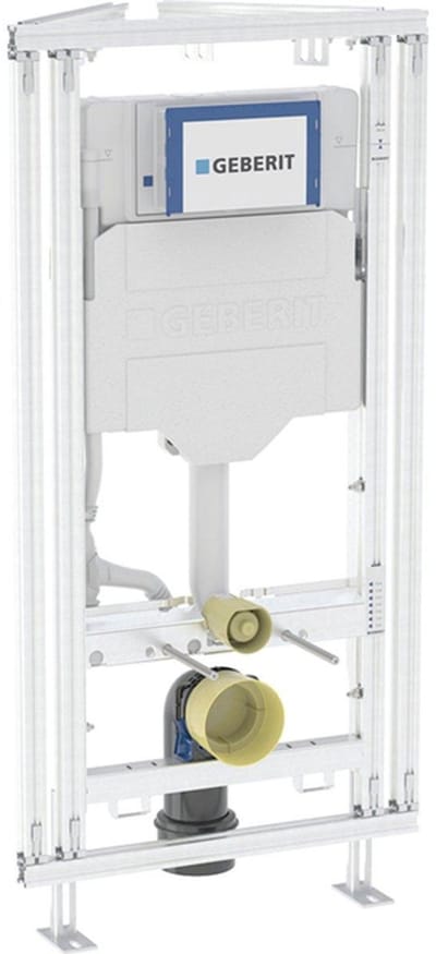 Geberit Gis module wandcloset - 120x60cm - Sigma reservoir 12cm hoek - blauw