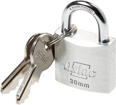 Hangslot Oxloc Alu 30mm