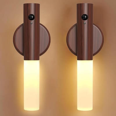 LED Wandlampen met Bewegingssensor - 2 Stuks voor Slaapkamer & Binnen