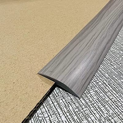 PVC-rubber overgangsdeurstrip 2 meter - Zelfklevende tapijtdeurstrip voor drempelovergang onder 5 mm