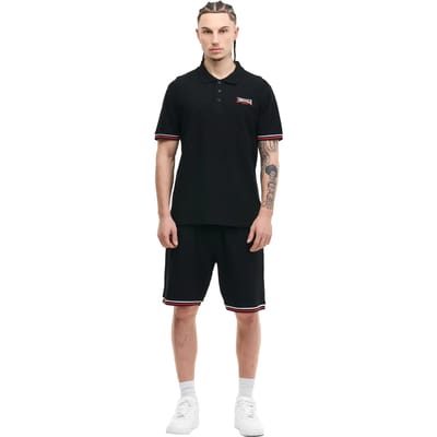 Lonsdale London CHILLINGHAM Heren Poloshirt - zwart - L