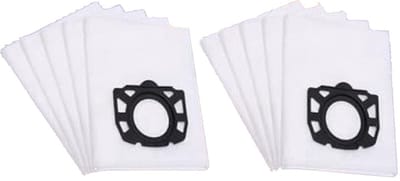 hoge kwaliteit 10 Stofzuigerzakken geschikt voor Kärcher WD3 WD2 Plus KFI 357 WD3S SE4001 SE4002 KWD1 KWD2 KWD3 2.863-314.0 WD4, WD5, WD6, MV4, MV5, MV6
