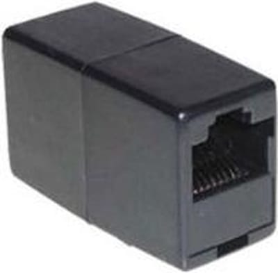 shiverpeaks BS75006 tussenstuk voor kabels RJ45 Zwart
