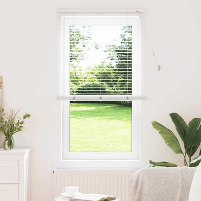 vidaXL - Venetiaanse - jaloezie - Wit - 175 - x - 70 - cm - 25 - mm - Aluminium