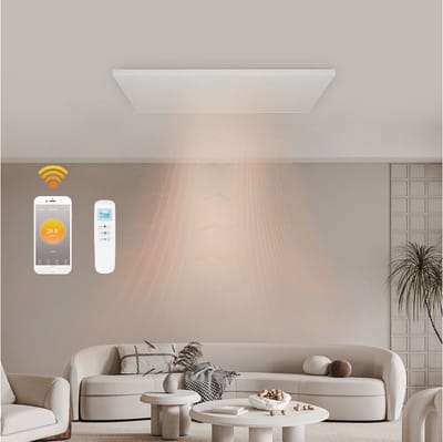 Quality Heating - QH-H4 Exclusive Serie infraroodpaneel - Infrarood heater - Infraroodverwarming - 60 x 105 cm - 660Watt - afstandsbediening - Wifi
