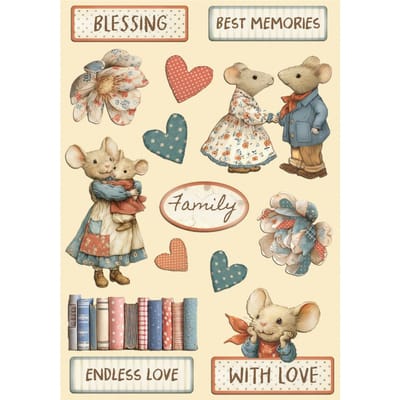 Lasercut motieven "Family"