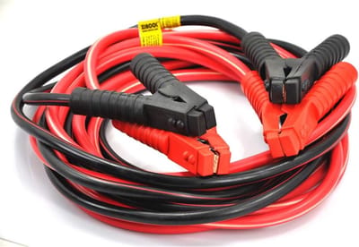 Startkabels Vrachtwagen - duurzame startkabels, 2500 A, 100% koperdraad, starthulpkabel voor vrachtwagens, warmte-geïsoleerd, met tas, 6 m
