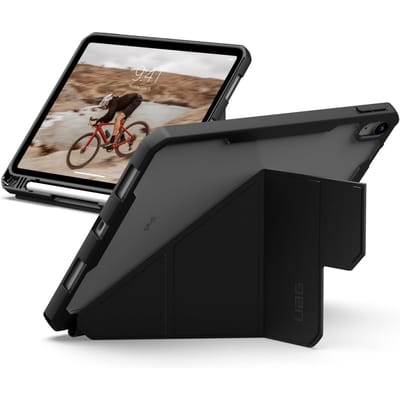 UAG Trooper Case voor de Apple iPad 11 (2025) 11 inch A16 / iPad 10 (2022) 10.9 inch - Ice Black
