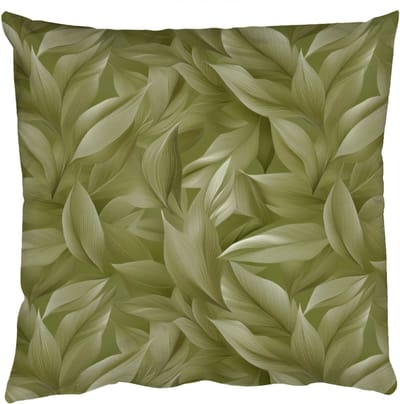 Sierkussens - Kussentjes Woonkamer - 50x50 cm - Bladeren - Modern - Groen