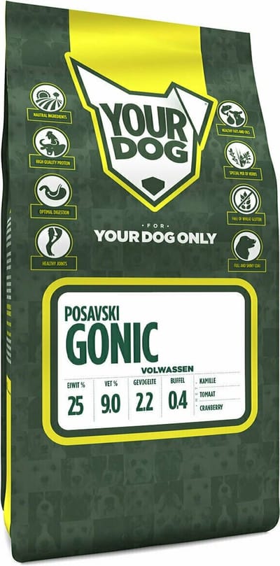 Yourdog Posavski gonic Rasspecifiek Adult Hondenvoer 6kg | Hondenbrokken