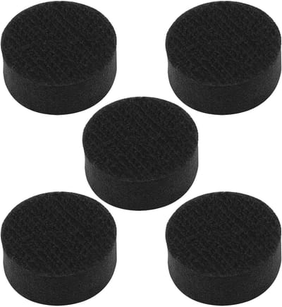 Dailygoods- Schuurpads 25 mm - Zachte Spons - Set van 5 - Geen Gaten - Trillingsvermindering - Geschikt voor 25 mm Schuurmachines - Schuurkussens