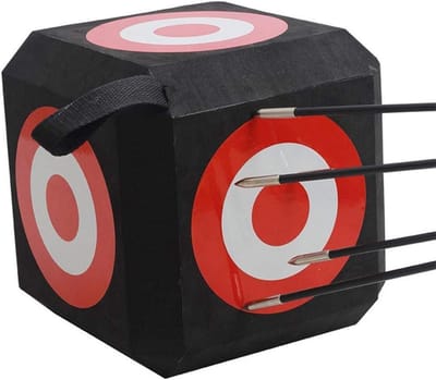 Boogschiet doeldobbelsteen EVA-6 zijden klassieke boog outdoor pijl en boogboog