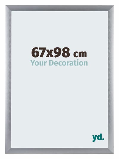 Your Decoration - Fotolijst 67x98 cm - Aluminium - Zilver Geborsteld - Tucson