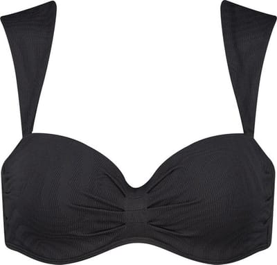 Beachlife Black Swirl Dames Bikinitopje - Maat 75D