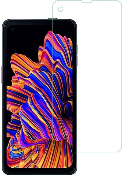 LuxeBass Screenprotector geschikt voor Samsung Galaxy Xcover Pro - Tempered Glas - glas scherm - bescherming