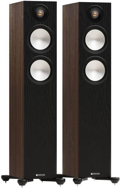 Monitor Audio Bronze 300 - Walnoot (7G) - Vloerstaande Luidspreker