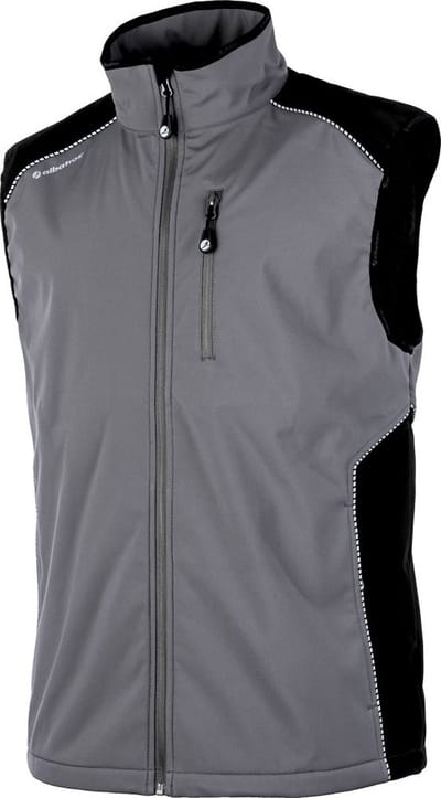 Albatros-vest Expert 360° softshellvest grijs/zwart