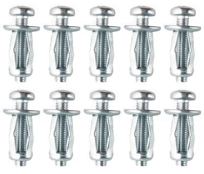 Bevestigingsankers voor holle ruimtes - M4 x 20 - Set van 10 metaal