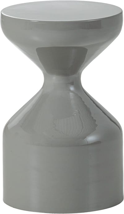 WOOOD Floyd Bijzettafel - Metaal - Lichtgrijs - 47x30x30