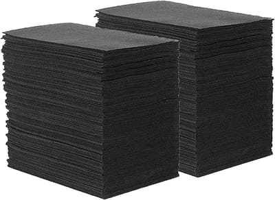 Beschermende Pads - Wegwerp Hoezen - Werkplek Reinheid - Waterdichte Barrière - 125 Stuks - Zwart