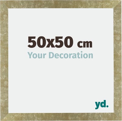 Your Decoration - Fotolijst 50x50 cm - MDF - Goud Antiek - Mura