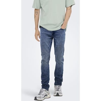 ONLY&SONS - ONSLOOM SLIM 4377 EY BOX JEANS - Heren - Jeans