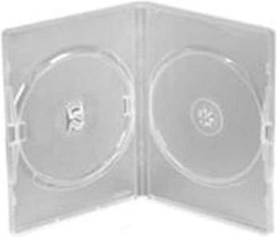 25 x Double Clear DVD Jewel Case with Foil - Network Trading