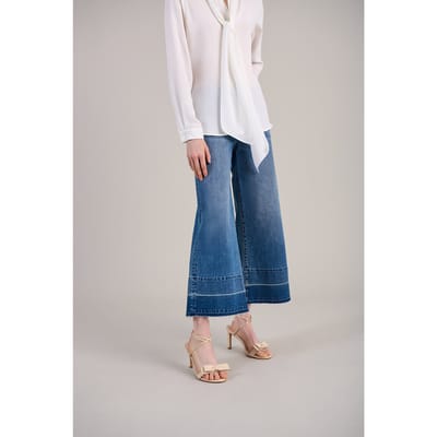 Anne Fontaine Baiona Dark Navy Size: 42 | Jeans Outlet | Dames | Blauw
