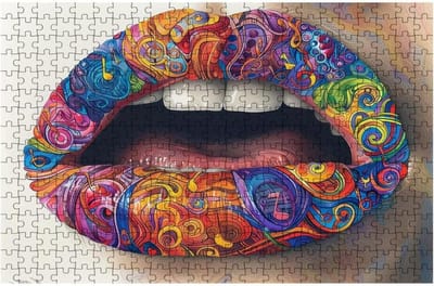 Abstracte Puzzel - Legpuzzel Volwassenen - Wanddecoratie Maken - 4000 Stukjes - 140x90 cm - Kleurrijk