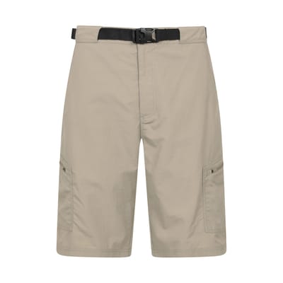 Mountain Warehouse Heren Saunter Riem Cargo Shorts (Beige)