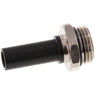 12mm x G1/2'' insteekfitting Messing/PA 66 Buitendraad NBR [2 Stuks]