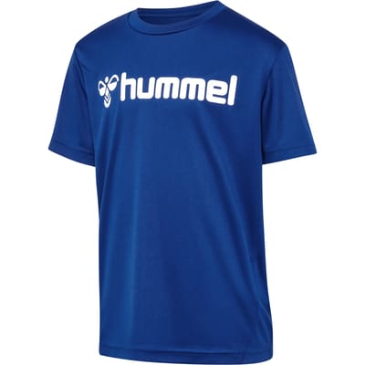 Hummel kindersportshirt met Hmllogo, jersey, kort mouw, kinderen 226164
