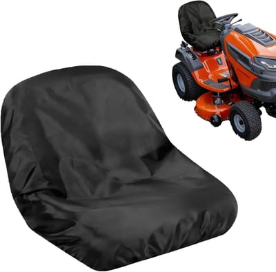 Stoelhoes Tractor - Zitkussen Beschermer - Buitenwerk - Waterdicht UV-blokkerend - 60x50cm - Zwart