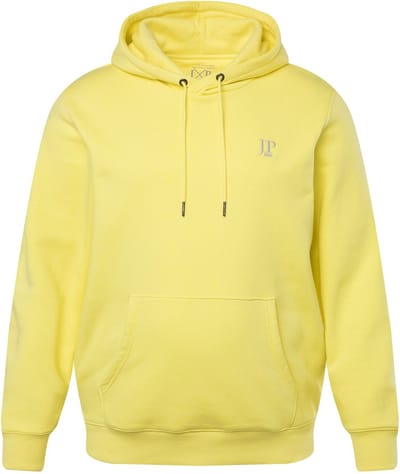 JP 1880 - Heren - Hoodie capuchon kangoeroezak - Limoengroen - Maat 3XL