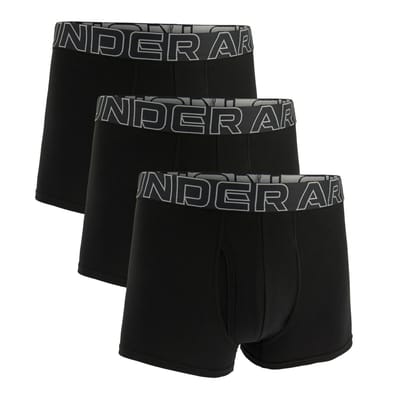 Under Armour Boxershorts UA PERFORMANCE COTTON - SOLID 3 IN 3PK Set van 3