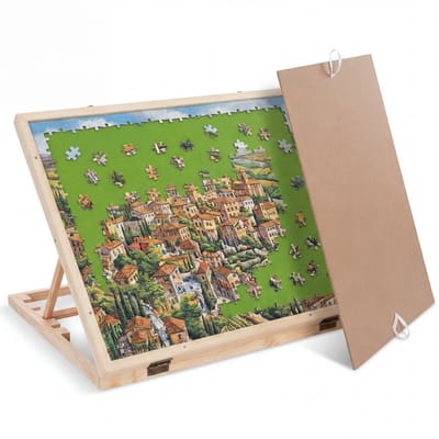 Opklapbare Puzzeltafel - Voor 1000 stukjes - Puzzelplaat - Puzzel - Bord - Plank - Map - Mat - Koffer - Diydash