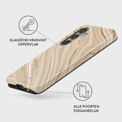 Burga Tough Case Samsung Galaxy S24 Plus Hoesje met Print Full Glam