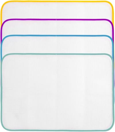 Strijkmat Beschermdoeken - Strijkmatten Bescherming - Kleding Strijken - Hittebestendig Netweefsel - 40 x 60 cm - Transparant