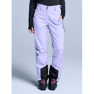 Poederbaas Skibroek Dames - Freeride 3L Hardshell - Lila - Maat XS