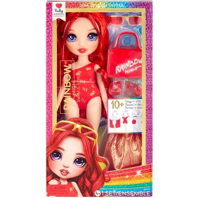 Rainbow High Swim & Style Fashion Doll Ruby Speelpoppen