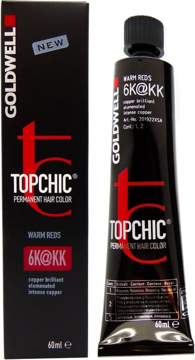 Goldwell Topchic The Red Collection Hair Color Tube 6K@KK 60ml
