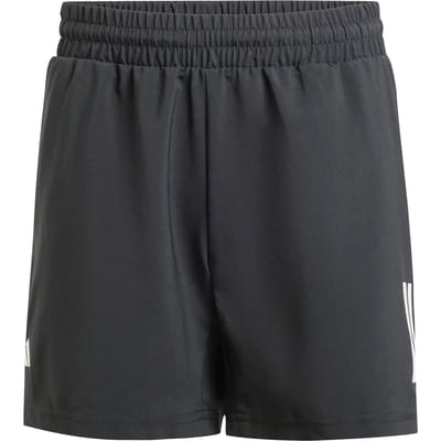 Adidas Performance Club Tennis 3-Stripes Short Kids - Kinderen - Zwart