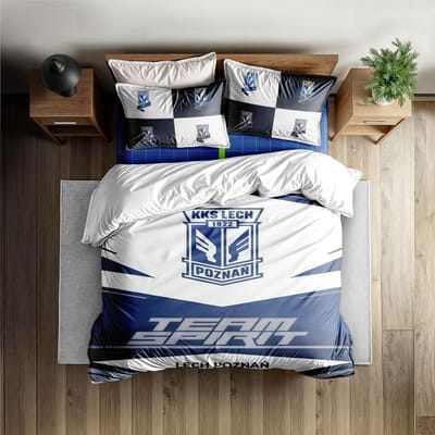 Lech Poznań Dekbedovertrekset zonder laken King Queen Double Full Twin Single Maat Bedlinnenset 210x210cm