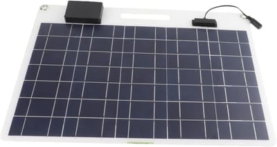 Zonnepaneel Oplader - Zonne Energie - Accu Laden - Dubbele USB Poorten - 100W - Zwart