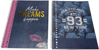 Twisk college spiraalblok A4 New York Dreams 10 stuks schoolbenodigdheden.