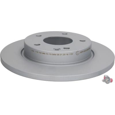 Remschijf ATE 24.0112-0144.1 voorkant, compleet, sterk gecarboniseerd, 1 Stuk